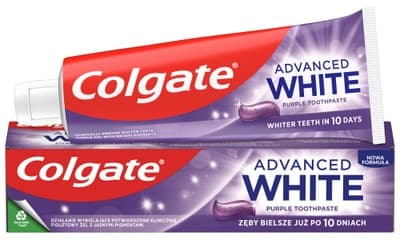 Colgate Zubní pasta Advanced White Purple