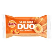 Sedita Croissant Duo Peach & Apricot 50g