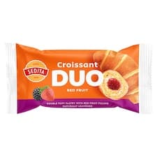 Sedita Croissant Duo Red Fruit 50g