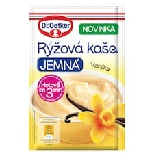 Dr. Oetker Rýžová kaše jemná vanilka 50g