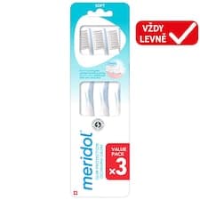 meridol® ochrana dásní zubní kartáček -měkký 3ks