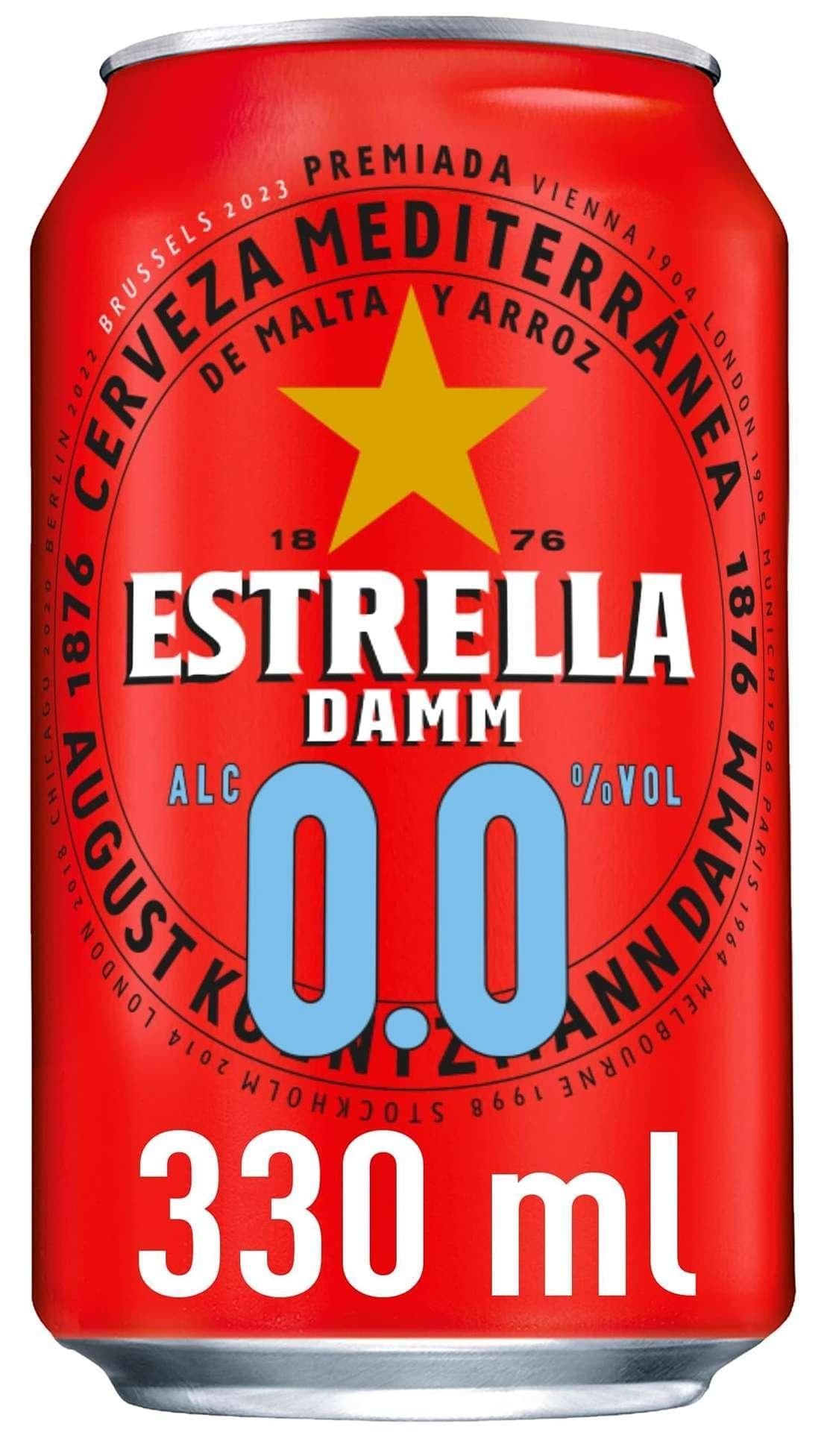 Damm Estrella 0.0 plech
