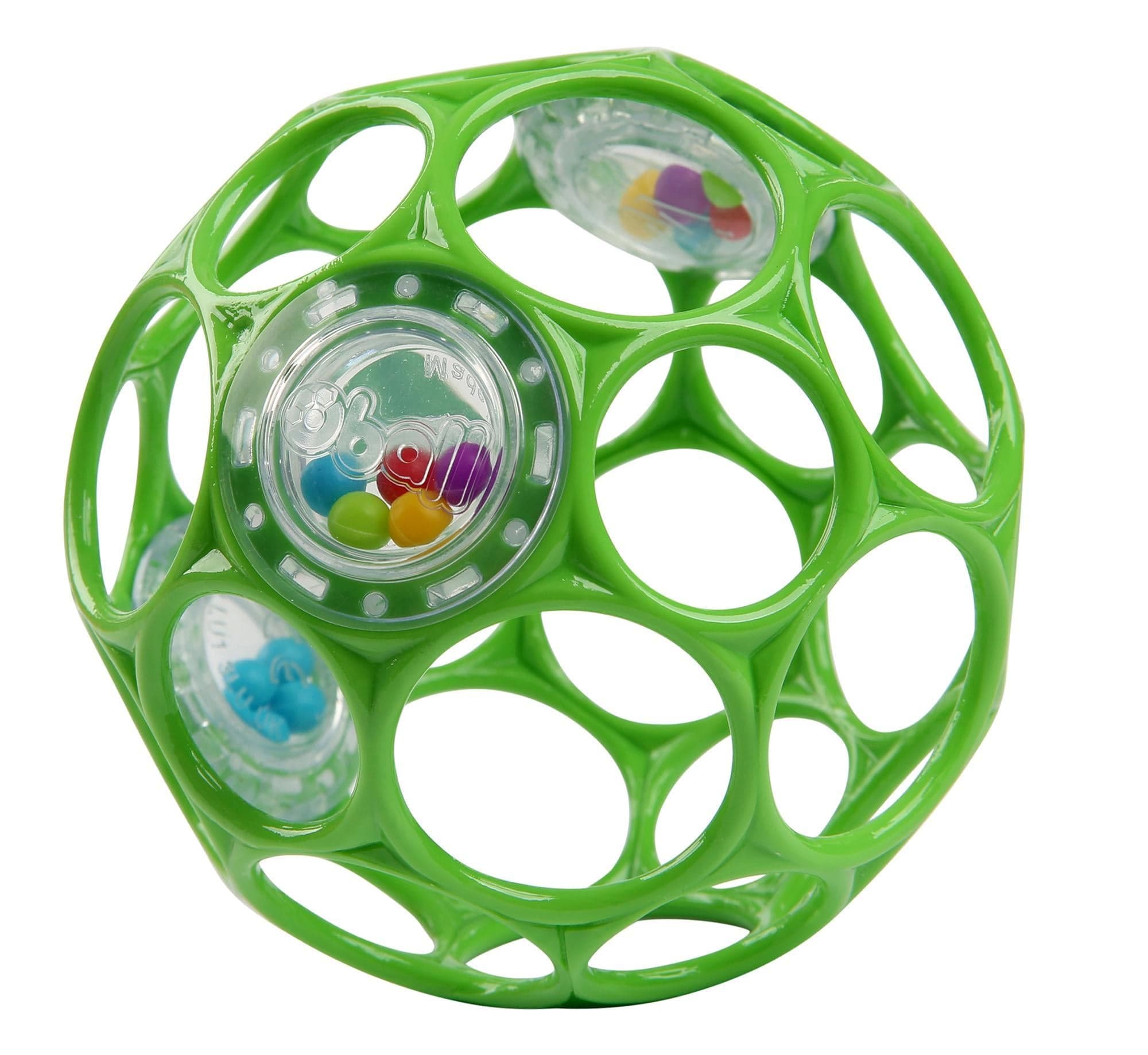 Oball Rattle chrastítko zelené 1 ks