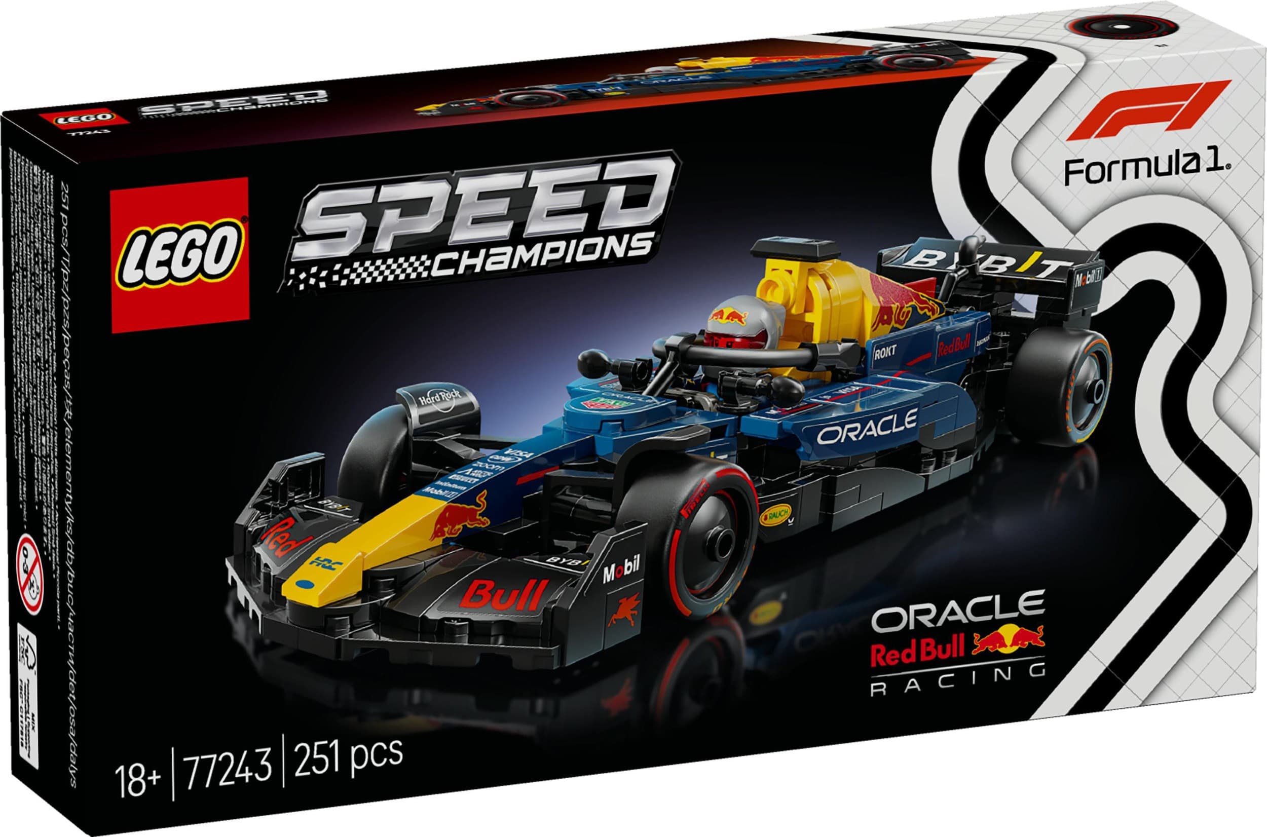 LEGO® Speed Champions 77243 Závodní auto Oracle Red Bull Racing RB20 F1