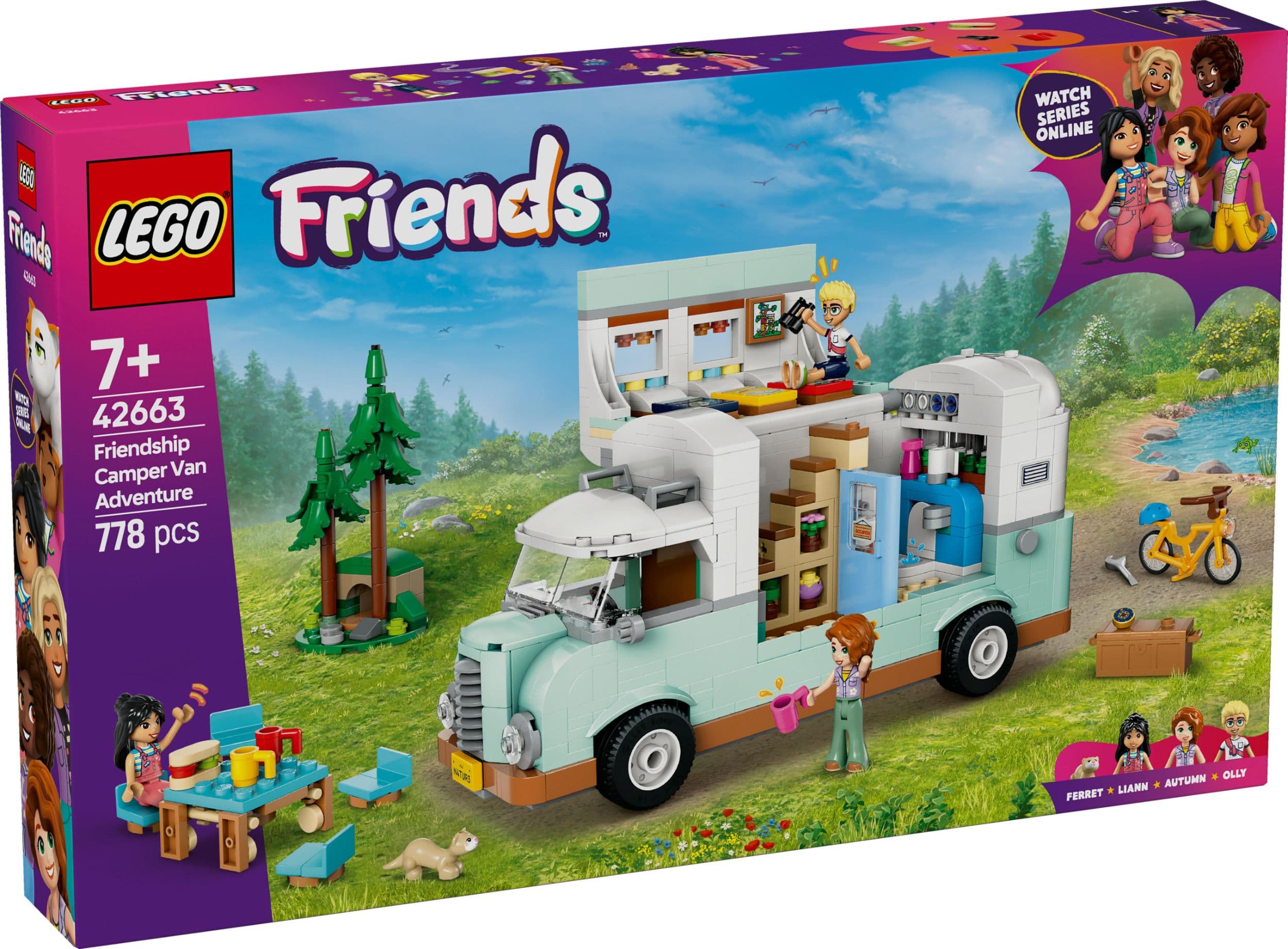 LEGO® Friends 42663 Dobrodružství s karavanem přátelství