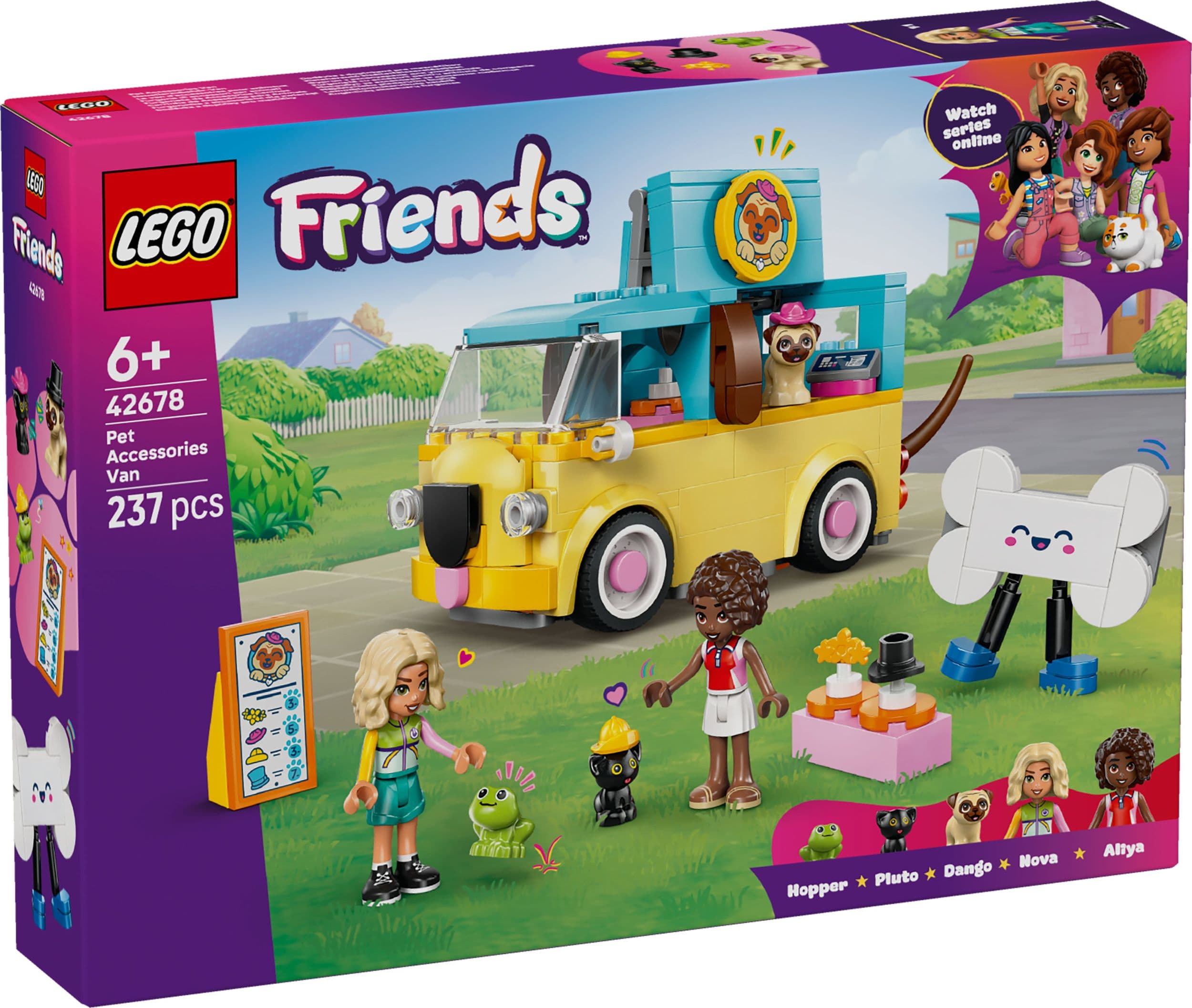 LEGO® Friends 42678 Dodávka s doplňky pro mazlíčky