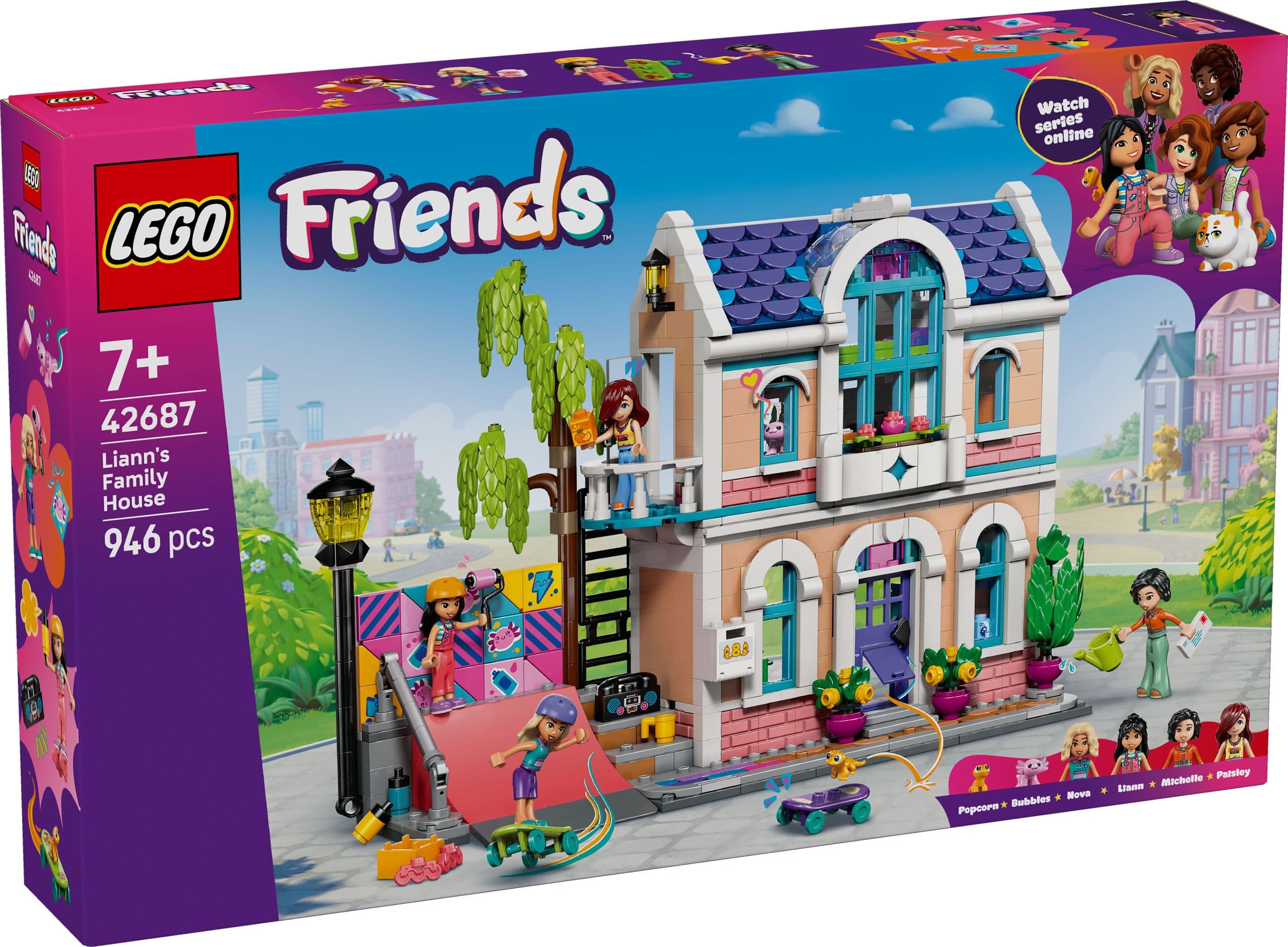 LEGO® Friends 42687 Liann a její rodinný dům