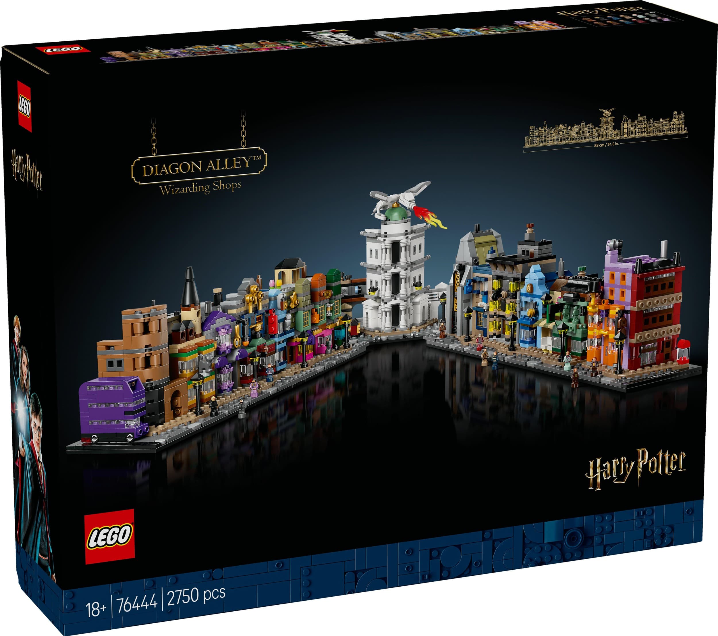 LEGO® Harry Potter 76444 Kouzelnické obchody v Příčné ulici