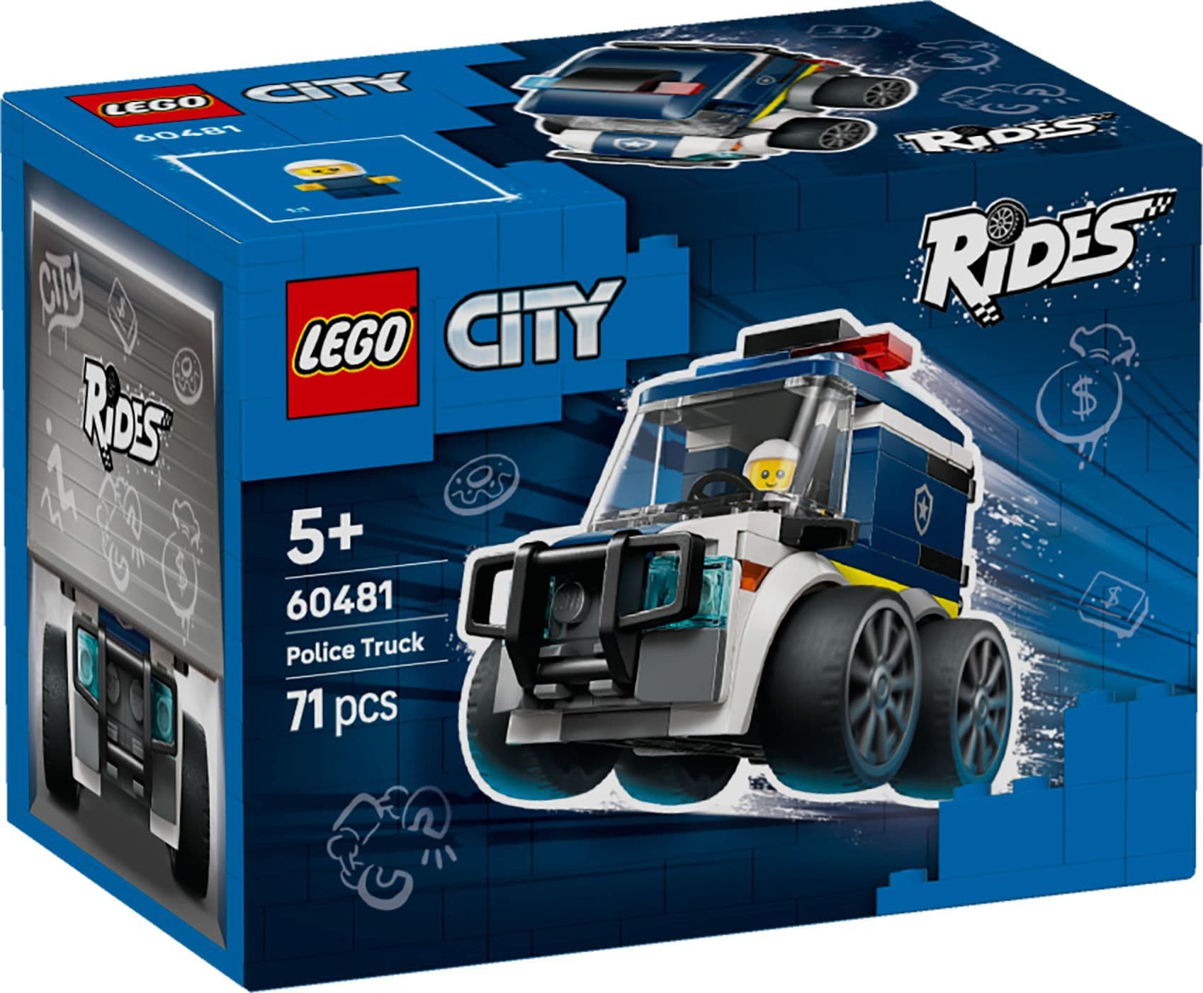 LEGO® City 60481 Autíčka – Policejní dodávka