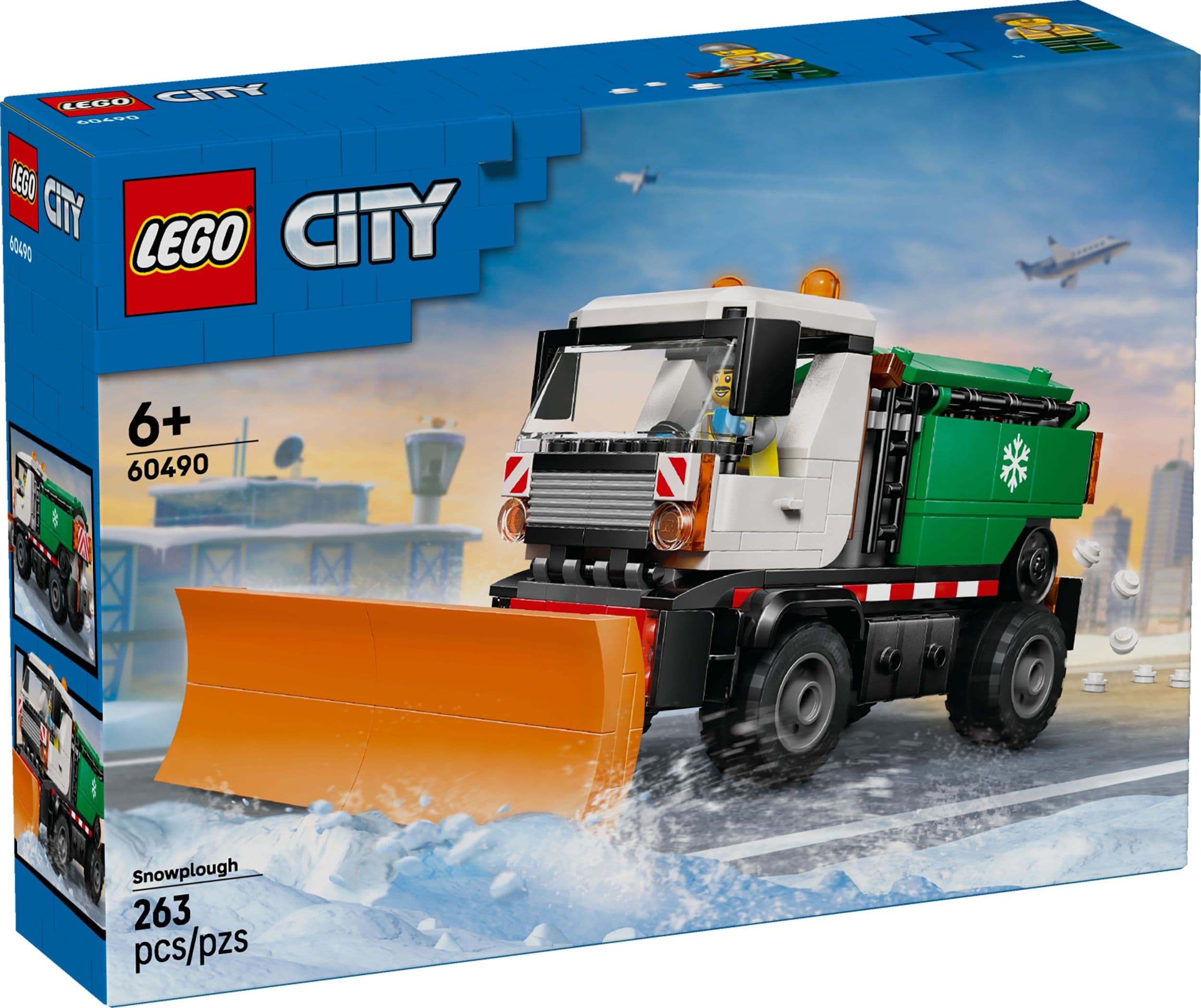 LEGO® City 60490 Sněžný pluh