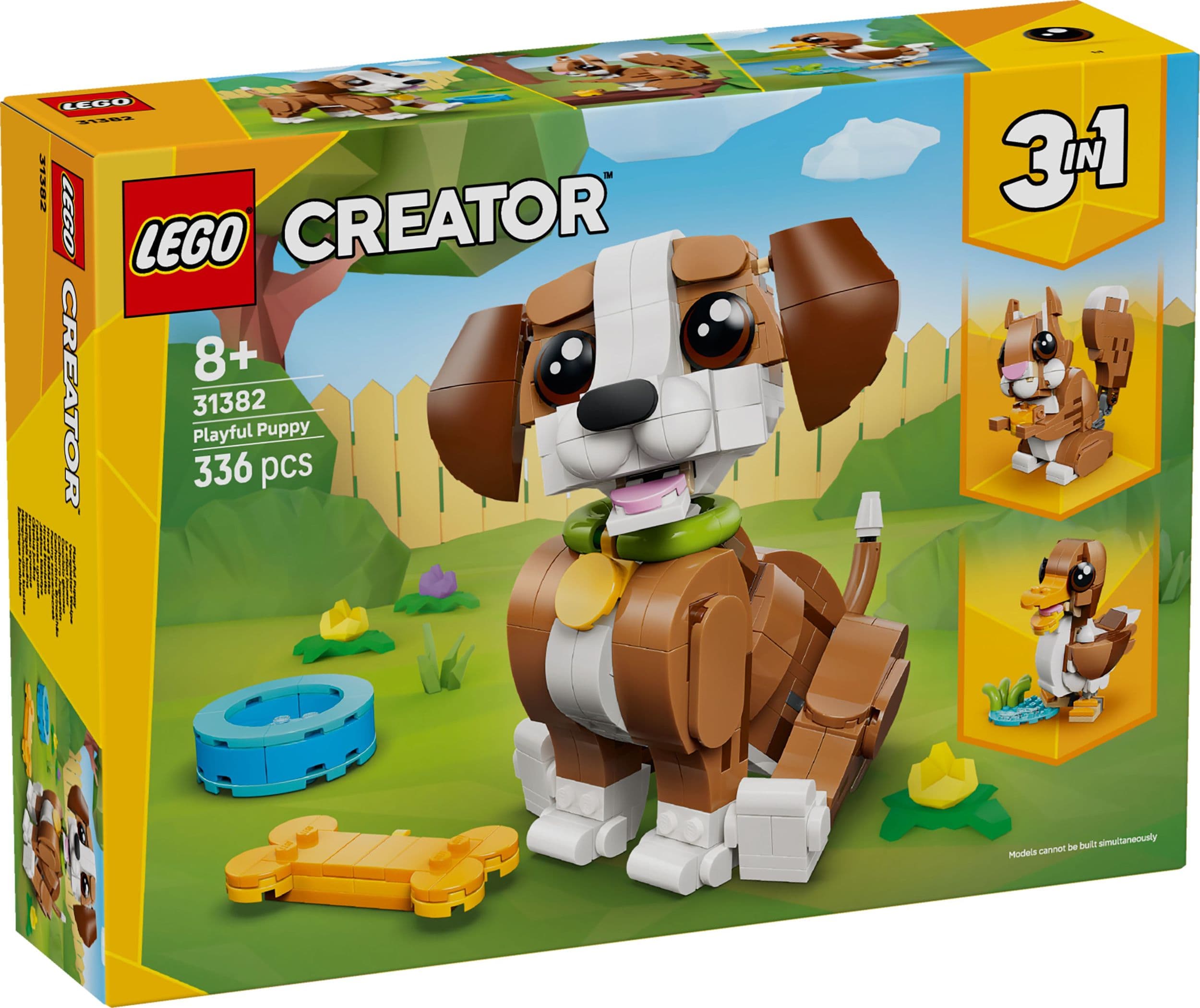 LEGO® Creator 3 v 1 31382 Roztomilá zvířata: Roztomilé štěňátko