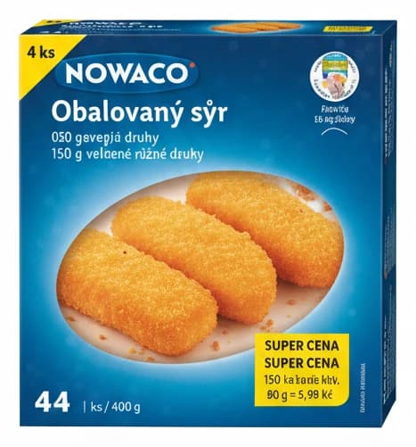 NOWACO Obalovaný sýr