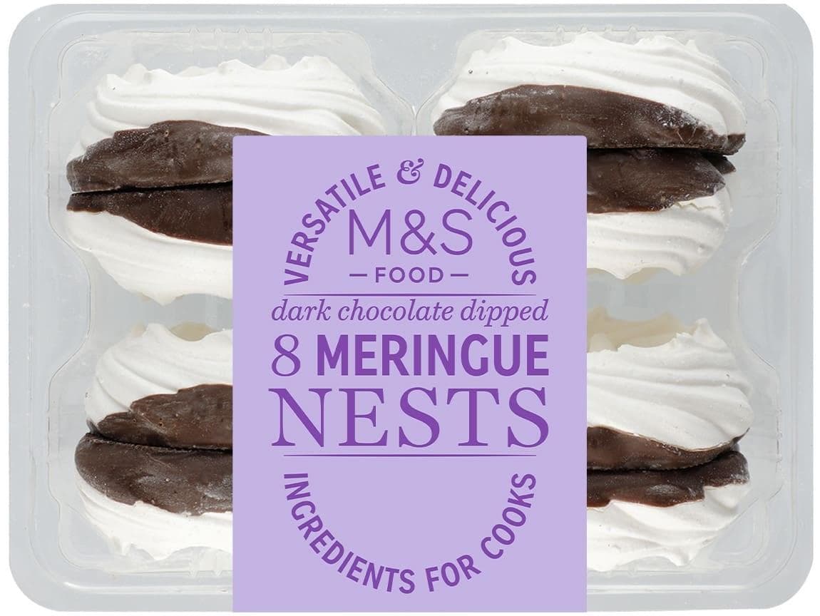 Marks & Spencer Sněhové pusinky máčené v hořké čokoládě