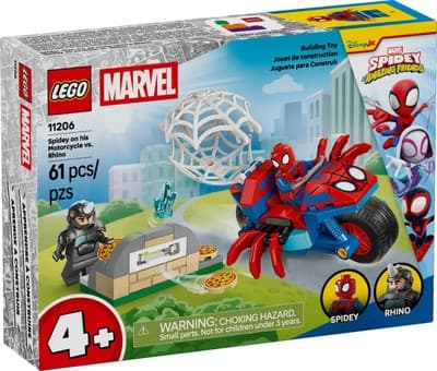 LEGO® Spidey na motorce vs. Rhino