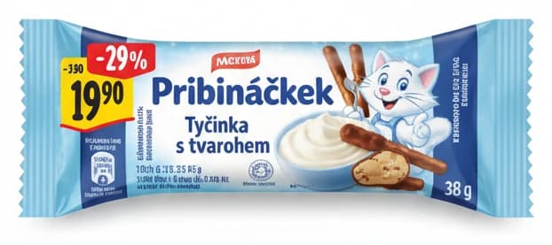 Pribináček Tyčinka s tvarohem