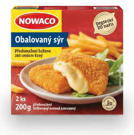 Nowaco Obalovaný sýr 200g