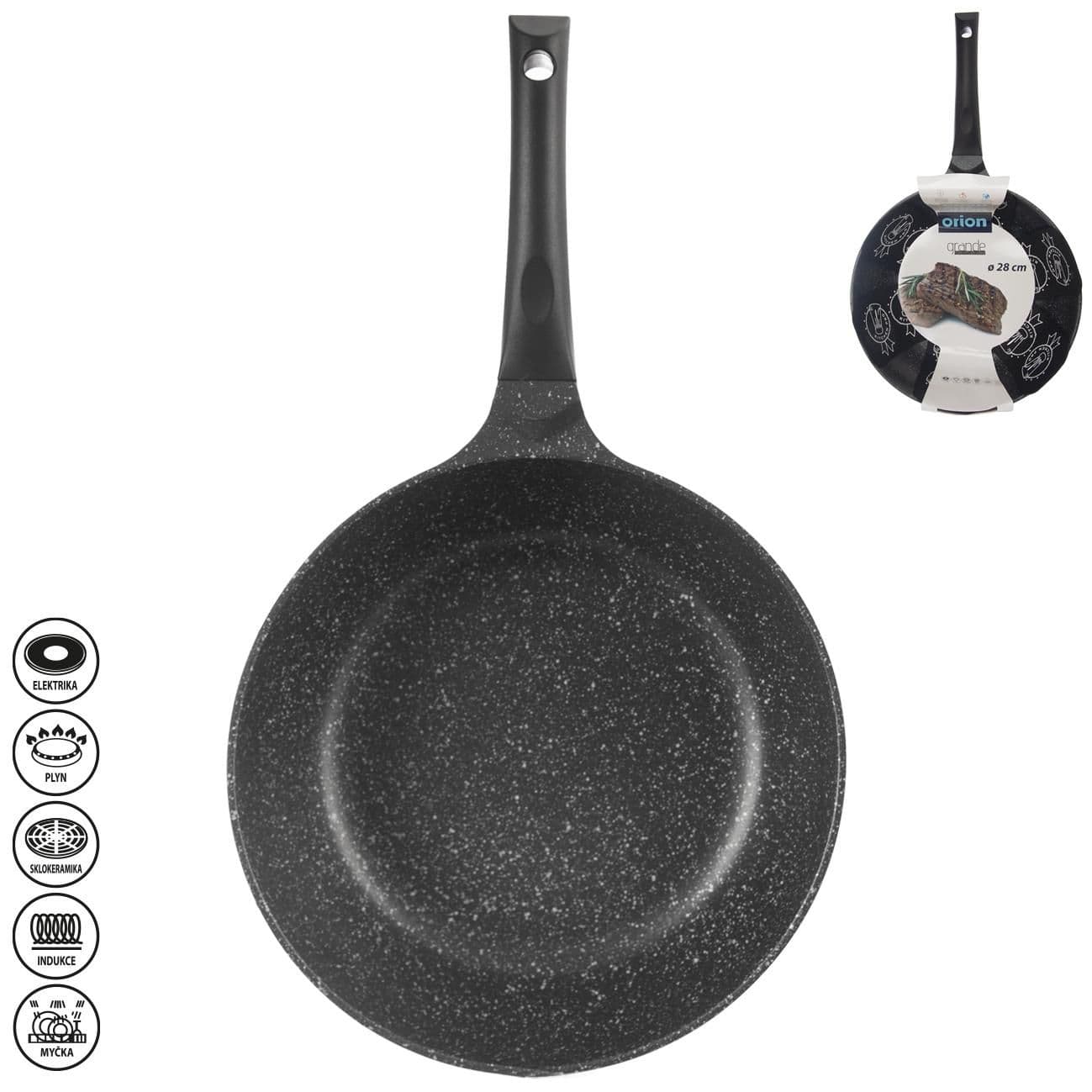 Orion Pánev GRANDE pr. 28 cm hluboká