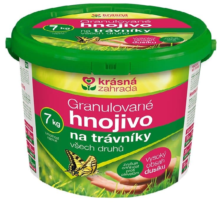Trávní Hnojivo Krásná Zahrada 7 kg