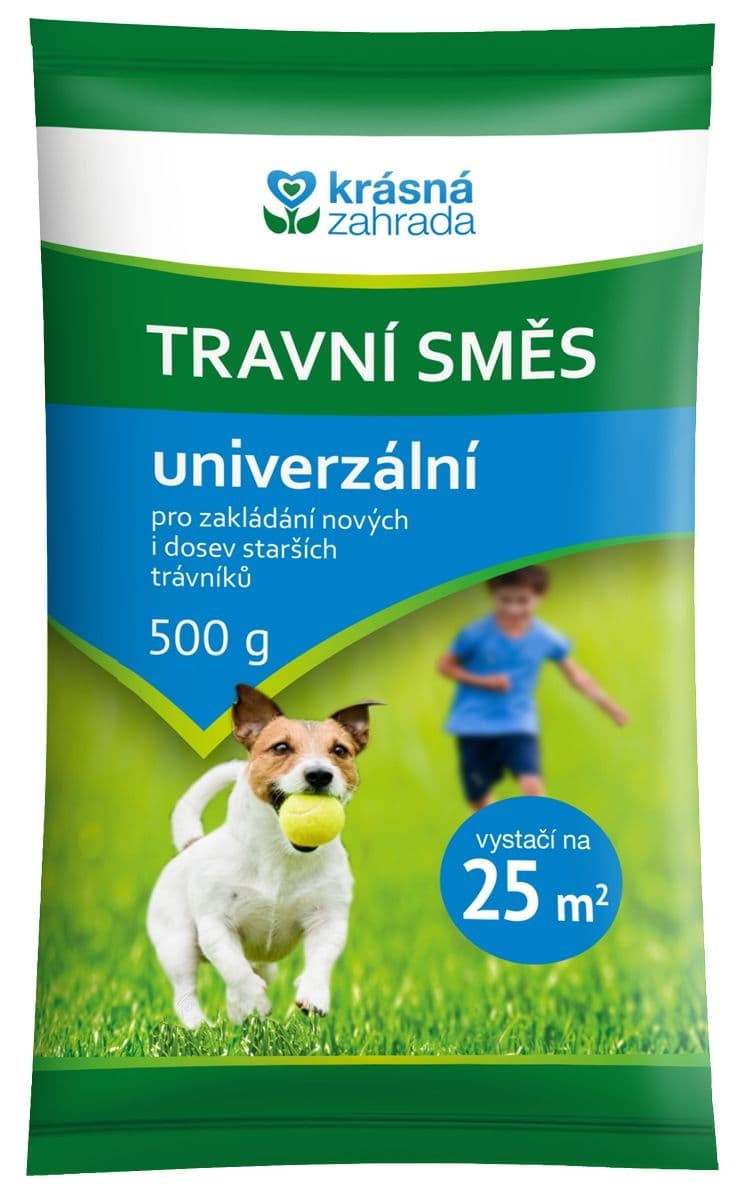 Krásná zahrada Travní směs univerzální 500 g
