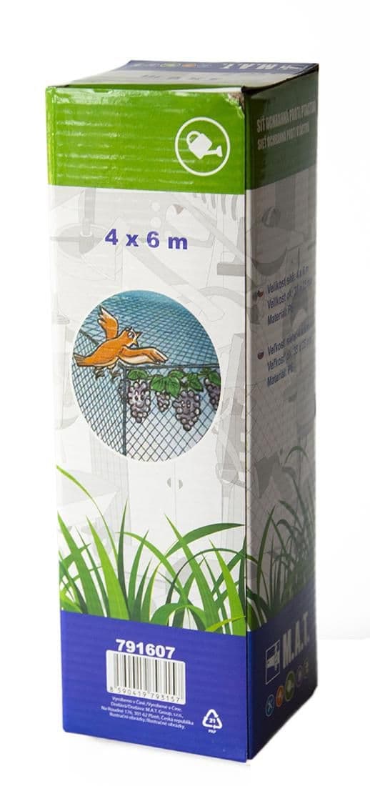 Síť ochranná proti ptactvu 4x 6m (oko 15x20mm)