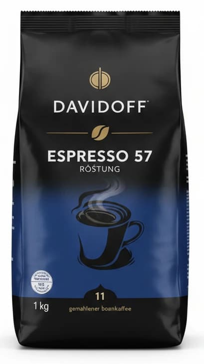 DAVIDOFF Zrnková káva