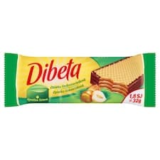 Dibeta Oplatka lískooříšková 32g