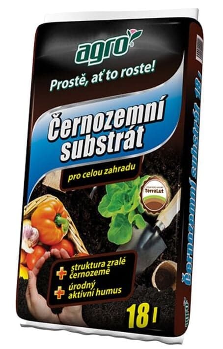 AGRO Černozemní substrát pro celou zahradu