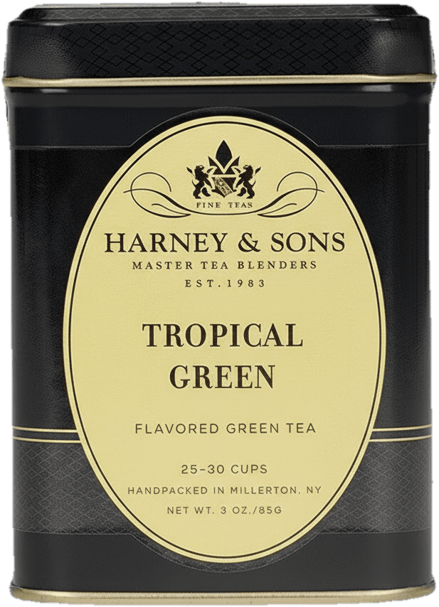 Harney & Sons Tropical Green zelený čaj, sypaný