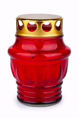 Provence Svíčka hřbitovní červená