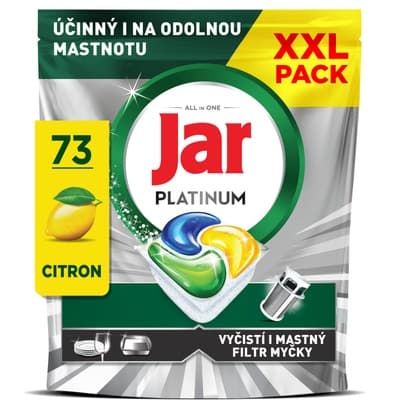 Jar Kapsle na nádobí Platinum