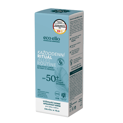 eco elio Opalovací krém Každodenní rituál OF 50+