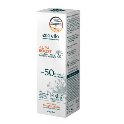 eco elio Opalovací krém Aura Boost 50.0 ml