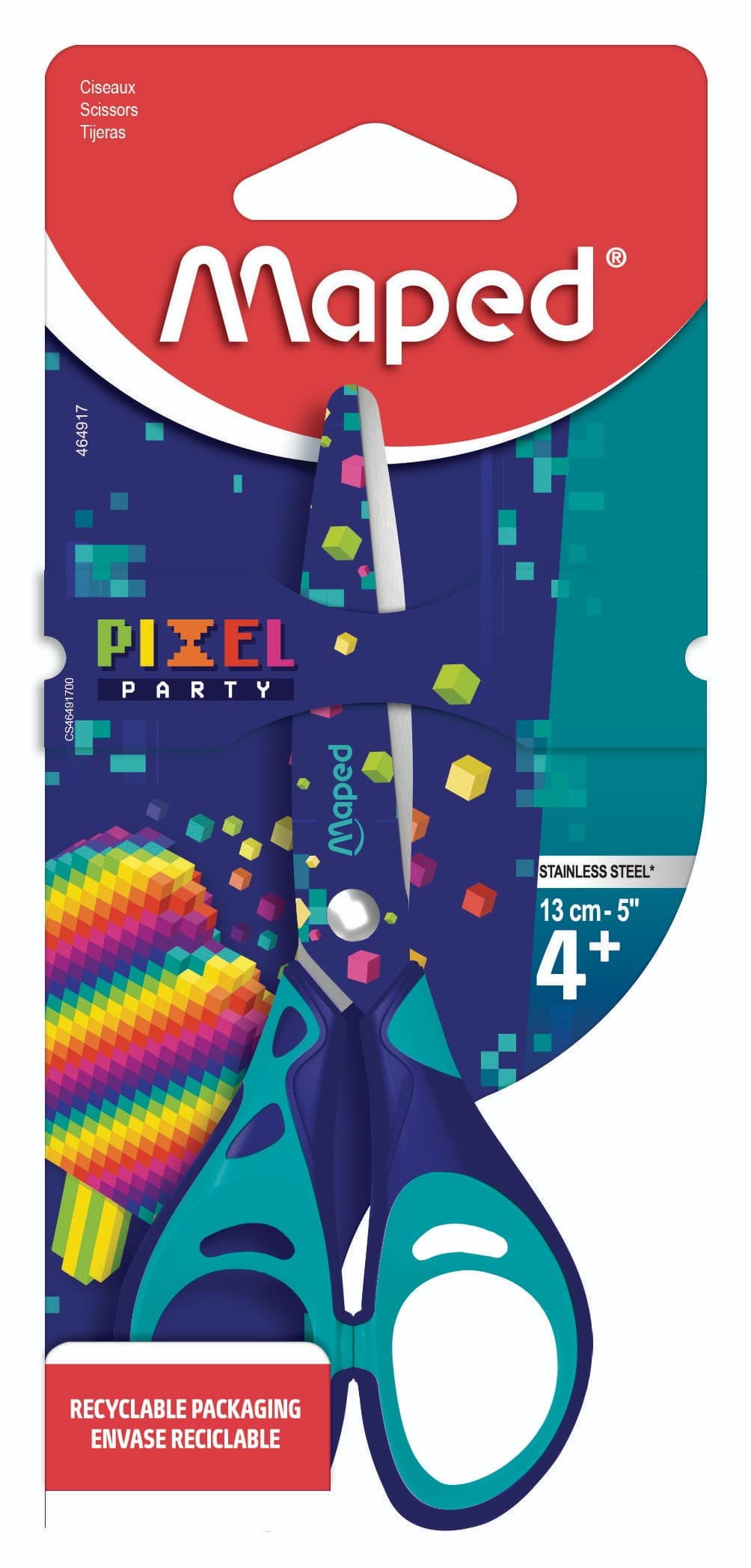 Maped Nůžky Pixel 13 cm