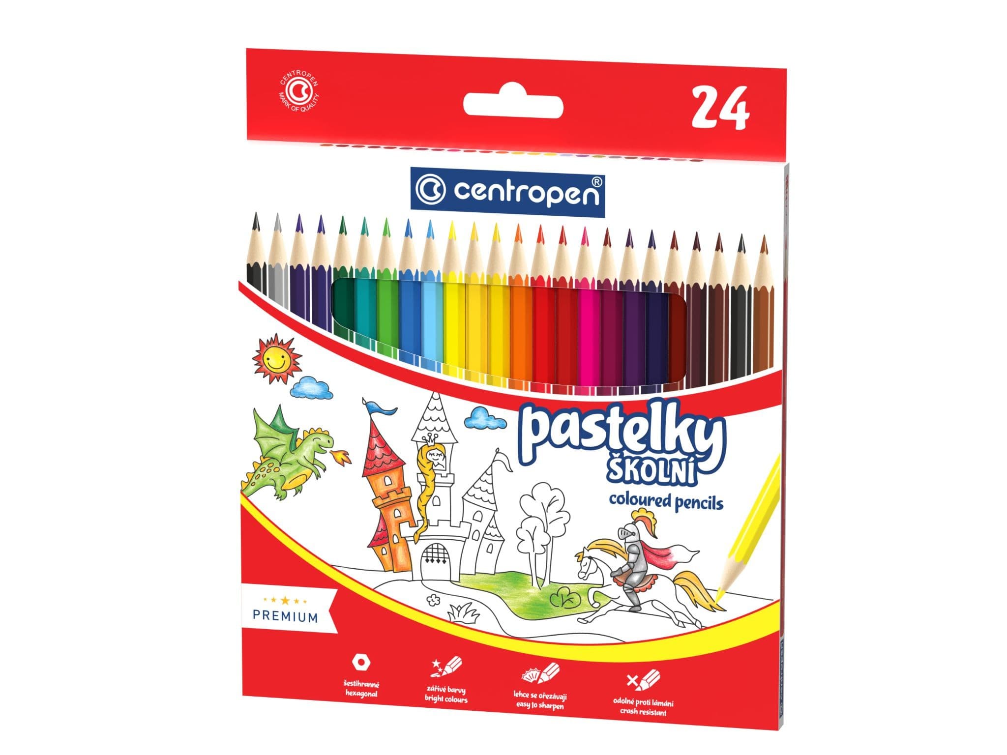 Centropen Pastelky 24 ks