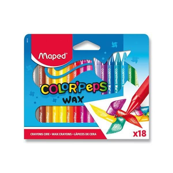 Maped Wax Voskové pastelky 12ks