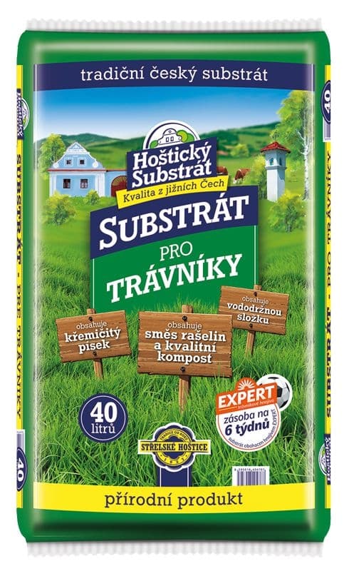 Forestina Hoštický Substrát pro trávníky 40 l