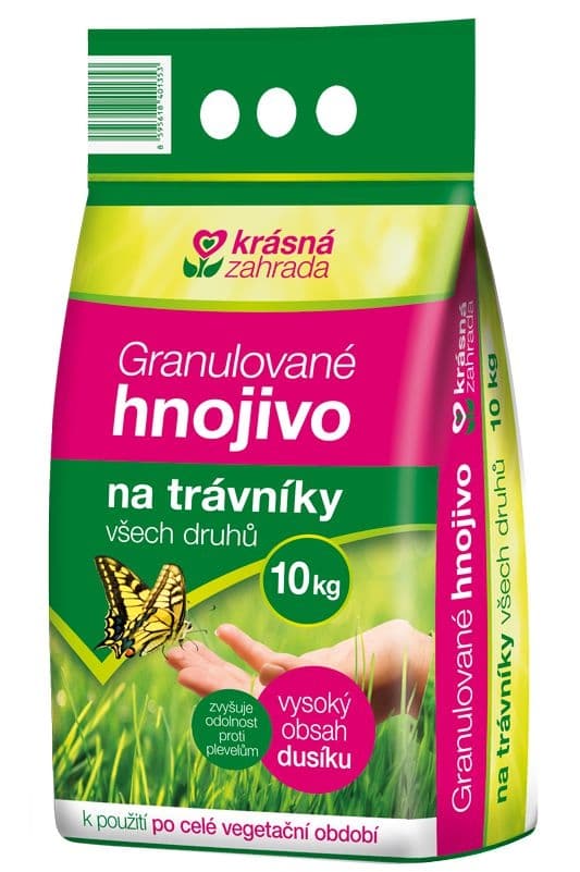 Krásná zahrada Trávníkové hnojivo 10 kg