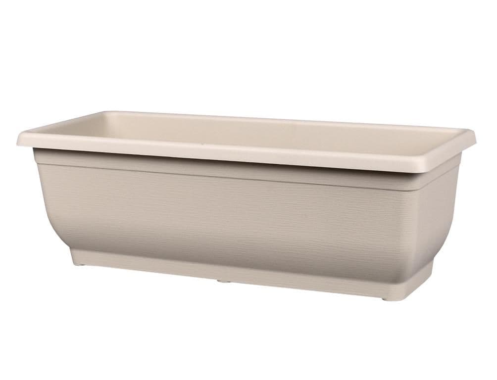 Nohel Truhlík samozavlažovací TORENIE MODERN 50cm tmavě béžový matný