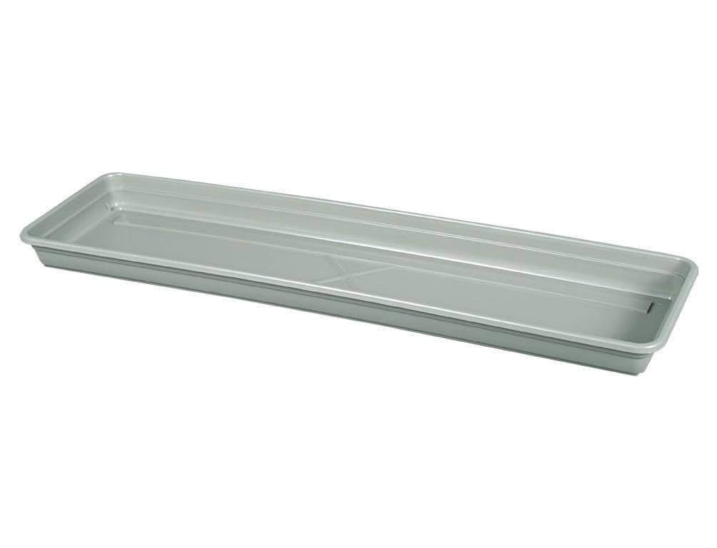 Podmiska pod truhlík Lobelia Modern 50cm, sv.zelený mat