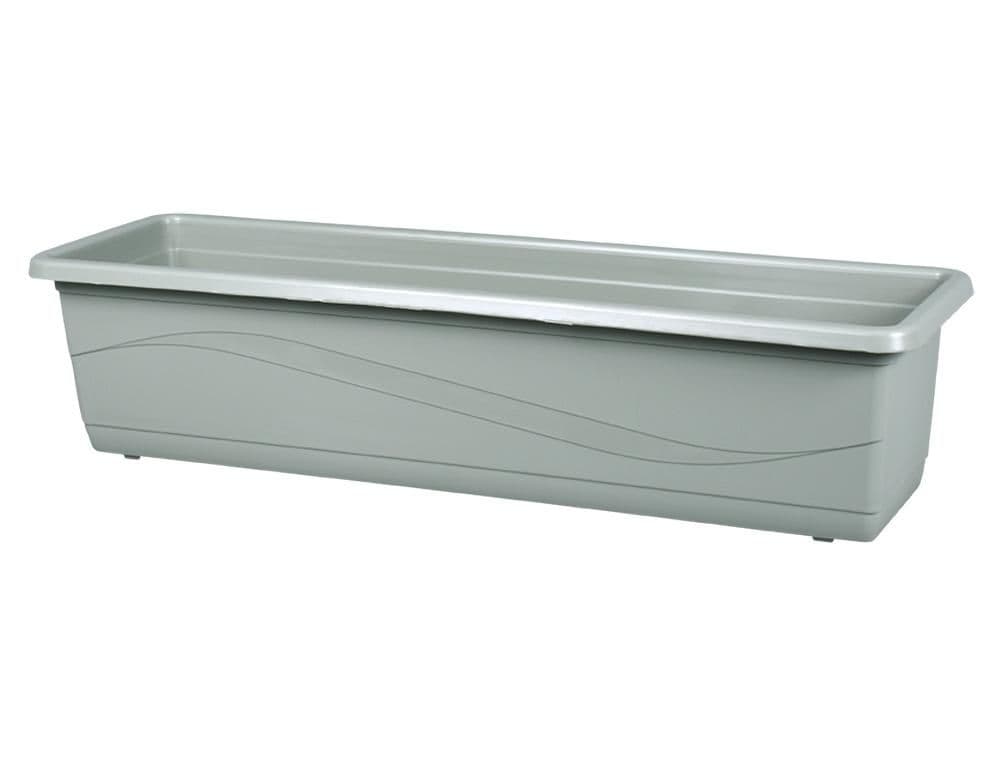 Truhlík LOBELIA MODERN plastový sv.zelený mat 50cm