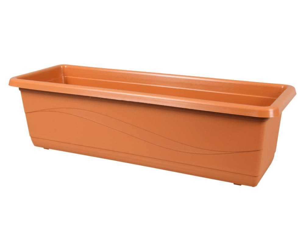 Truhlík LOBELIA plastový terakota 50cm