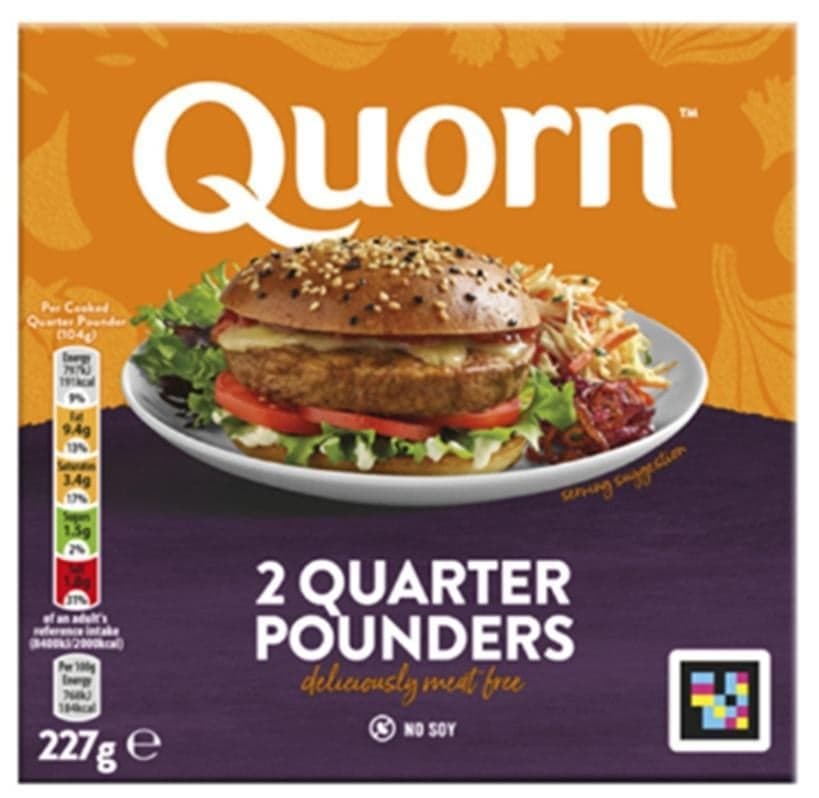 Quorn Rostlinné karbanátky z mykoproteinu s jemně pikantní příchutí