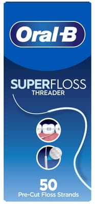 Oral-B Dentální nit Super Floss, odměřená vlákna