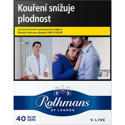 Rothmans S-Line 40s Blue