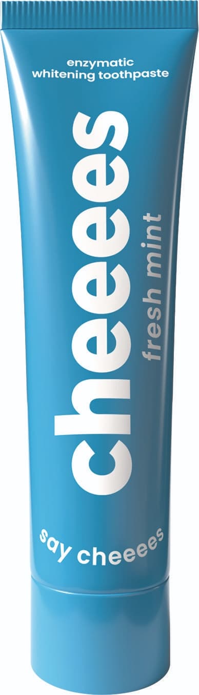 Cheeees Enzymatická bělicí zubní pasta Fresh Mint 60 g