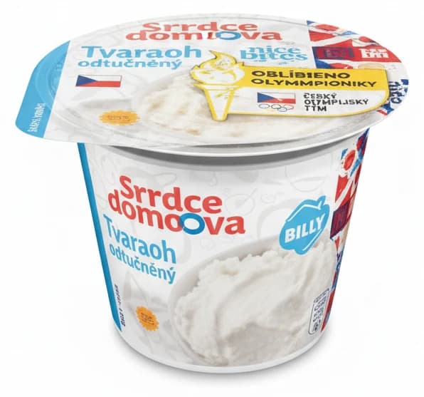 Srdce domova Tvaroh odtučněný