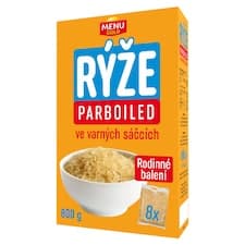 Menu Gold Rýže parboiled ve varných sáčcích 8 x 100g (800g)