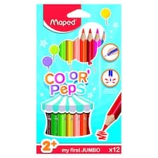 Maped Jumbo Color' Peps barevné pastelky 12 ks