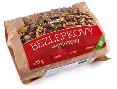 Koláčkova pekárna Semínkový bez mouky bez lepku