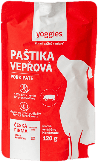 Yoggies Paštika s vepřovým masem pro psy